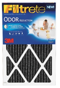 Picture of Filtrete HOME03-4 3M Home Odor Reduction Air Filter [Set of 4] Size: 25" H x 20" W x 1" D (PK-4-EA)