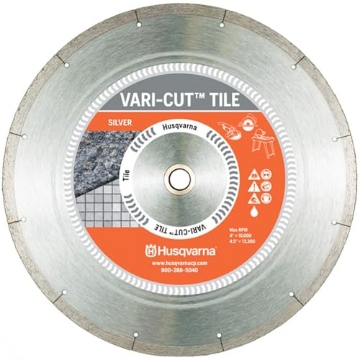 Picture of HUSQVARNA FOREST & GARDEN 542761284 Husqvarna Construction Products 542761284 10 Inch by 070 by 5/8 TM 7 Porcelain Tile Diamond Blade (EA)