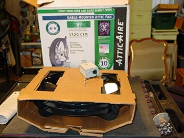 Picture of AIR VENT INC 53319 AIR VENT Mount Power INC. 53319 Gable Attic Ventilator (EA)