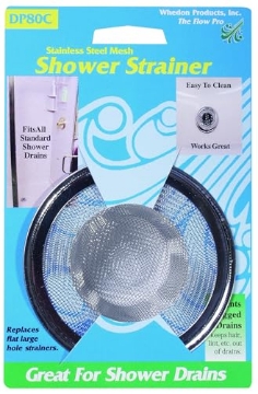 Picture of WHEDON PRODUCTS INC DP80C WHEDON PRODUCTS DP80C Stainless Stell Shower Mesh Strainer, No Size, Silver (EA)