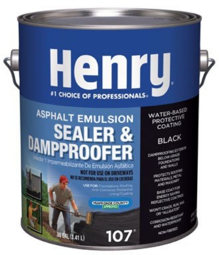 Picture of Henry Repeating Arms HE107046 Henry Smooth Black Water Based Asphalt Emulsion 0.9 gal. (PK-4-EA)