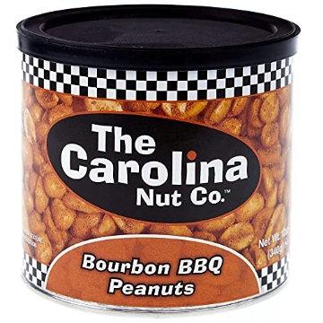 Picture of SUNTREE SNACK FOODS LLC 11007 The Carolina Nut Company Peanuts, Bourbon BBQ, 12 Ounce (Bourbon BBQ) (PK-6-EA)