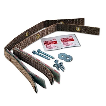 Picture of Quake Hold 4161 Quakehold! Furniture Strap Kit, Earthquake Fasteners for Disaster Preparedness, Child Proof Safety Straps for RV, Home Office, Helps Prevent Damage and Injury, Easy to Install, Oak (EA)