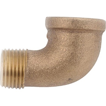Picture of Andersen 738116-06 ANDERSON METALS 738116-06 Series 3/8" BRS 90DEG Str Elbow, 3/8 Inch, Brass (EA)