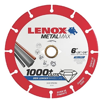 Picture of Lenox Tools 1972923 Lenox Metalmax 6 Inch Segmented Rim Diamond Cutting Wheel for Metal (EA)
