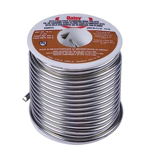 Picture of OATEY CO 20973 Oatey® 97/3 Lead Free Plumbing Wire Solder (EA)
