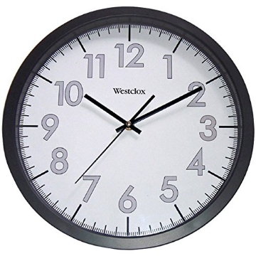 Picture of WESTCLOX(R) 32067 NYL HOLDINGS LLC/WESTCLOX RND Office Clock, 14" Round (EA)