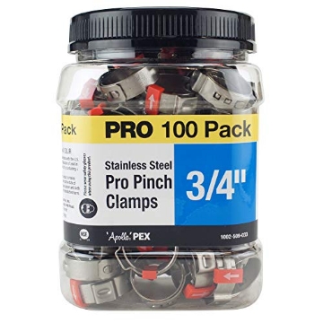 Picture of APOLLO INVESTMENT HOLDING PXPRO34100JR Apollo Valves PXPRO34100JR Pinch Clamp, No Size, Stainless Steel (EA)