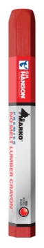 Picture of Irwin Unibit 66401ZR CH Hanson Red Premier Lumber Crayon 12-Pack (PK-12-EA)