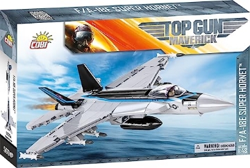 Picture of COBI TOYS LLC COBI-5805 COBI TOP Gun: Maverick F/A-18E Super Hornet, Silver (EA)