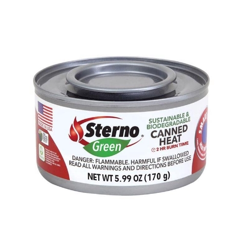 Picture of STERNO HOME 20366 Sterno Group The 20366 Canned Heat, 2.25-Hour, 7-oz, 2-Pk. - Quantity 88 (PK-8-EA)