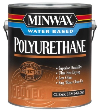 Picture of Minwax 710320000 Minwax Transparent Semi-Gloss Clear Deep Base Latex Oil-Modified Polyurethane 1 gal. (PK-2-EA)