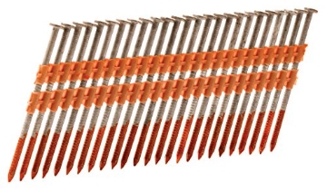 Picture of METABO HPT 20302SHPT Metabo HPT Framing Nails | 3 Inch x 0.120 | 21 Degree | Full Round Head | Ring Shank | Hot Dipped Galvanized | 1,000 Count | 20302SHPT (EA)