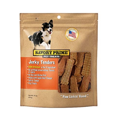 Picture of Savory Prime 374 Savory Prime Jerky TENDR Dog CHIK16OZ (EA)