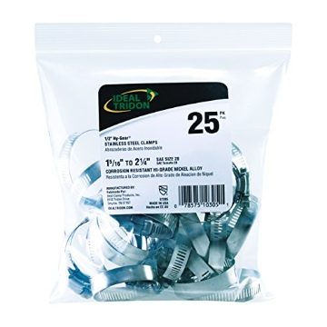 Picture of IDEAL TRIDON 6728550 IDEAL CLAMP PRODUCTS 6728550 Tridon HY-Gear 67-6 Worm Gear Hose Clamp (EA)