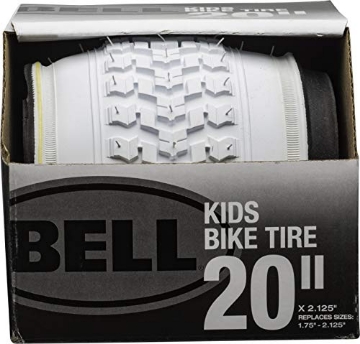 Picture of BELL SPORTS INC 7107508 BELL 7091034 Kids Bike Tire, 20" x 1.75-2.25", White (EA)