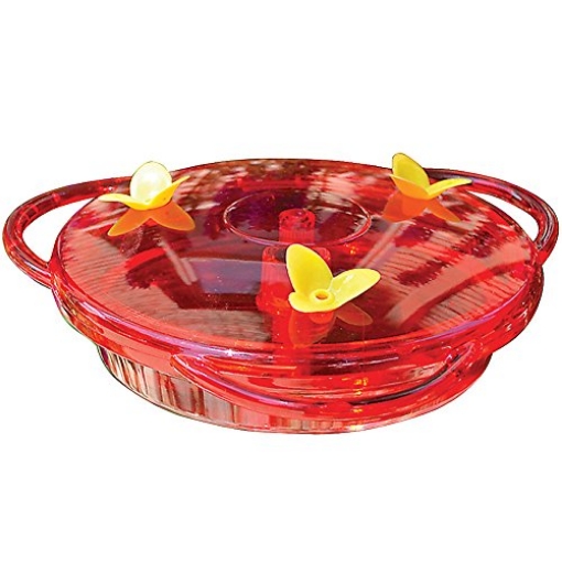 Picture of MORE BIRDS 30 3-N-1 PLASTIC HUMMINGBIRD FEEDER (PK-4-EA)