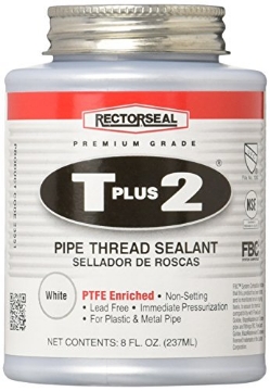 Picture of THE RECTORSEAL CORPORATION 23551 Rectorseal 23551 T Plus 2 Pipe Thread Sealant with PTFE, 1/2 pt Brush Top (EA)