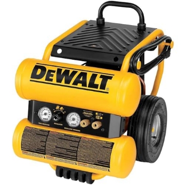 Picture of DEWALT(R) D55154 DEWALT D55154 1.1 HP Continuous 4 Gal Electric Wheeled Dolly-Style Air Compressor with Panel (EA)