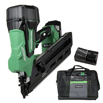 Picture of METABO HPT NR1890DCSTM Metabo HPT 18V MultiVolt™ Cordless Framing Nailer Kit | Accepts 2-Inch up to 3-1/2-Inch Clipped & Offset Round Paper Strip Nails | 30 Degree Magazine | NR1890DCS (EA)