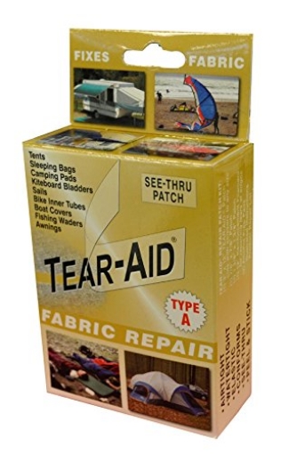Picture of AIRHEAD D-KIT-A01-100 TEAR-AID unisex Fabric Repair first aid kits, Fabric Repair (Pack of 1), Pack 1 US (EA)