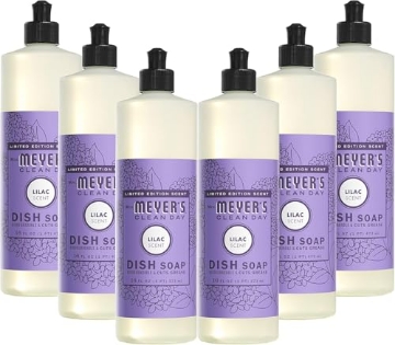 Picture of Mrs Meyers 70058 Mrs. MEYER'S CLEAN DAY Liquid Dish Soap, Lilac, 16 fl. oz - Pack of 6 (PK-6-EA)