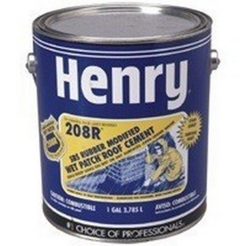 Picture of Henry Repeating Arms HE208R042 Henry Smooth Black Rubber Sbs Rubber Modified Roof Cement 1 gal. (PK-4-EA)