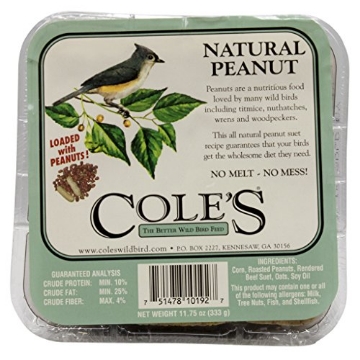 Picture of Cole Hersee NPSU COLES WILD BIRD PRODUCTS Natural Peanut Suet, 1 EA (EA)