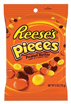 Picture of REESE'S 3400011641 REESE'S Pieces Peanut Butter Candy, 6 Ounce (Pack of 12) (PK-12-EA)