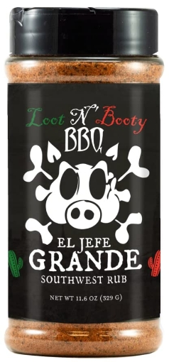 Picture of LOOT N BOOTY OW88415 Loot N Booty Loor N' El Jefe Grande Southwest Blend Rub - 11.6 oz. (EA)