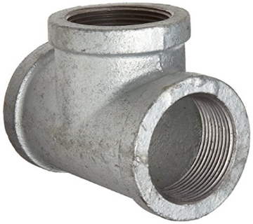 Picture of ANVIL INTERNATIONAL 8700120903 Anvil 8700120903, Malleable Iron Pipe Fitting, Tee, 1/2" NPT Female, Galvanized Finish (EA)