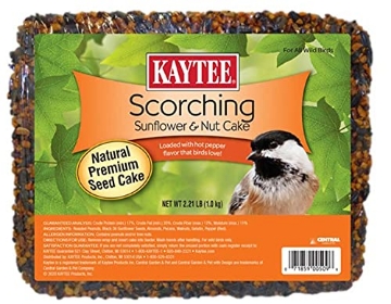 Picture of KAYTEE PRODUCTS INC. 100214456 Kaytee Wild Bird Scorching Sunflower & Nut Cake 2.2 lbs. (EA)