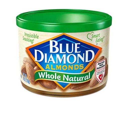 Picture of BLUE DIAMOND 636972 Blue Diamond Almonds, Raw Whole Natural, 6 Ounce (Pack of 1) (PK-12-EA)