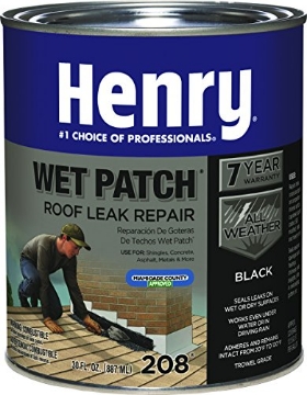 Picture of Henry Repeating Arms HE208030 Henry Smooth Black Wet patch Plastic Roof Cement 30 oz. (PK-12-EA)