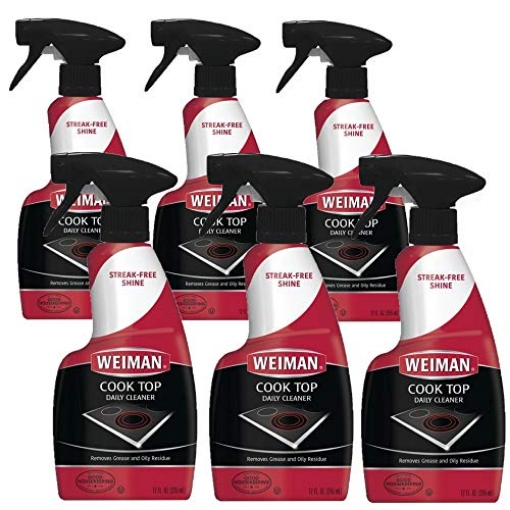 Picture of Weiman Products, LLC 70F Weiman Apple Scent Cooktop Cleaner 12 oz Spray (Pack of 6) (PK-6-EA)