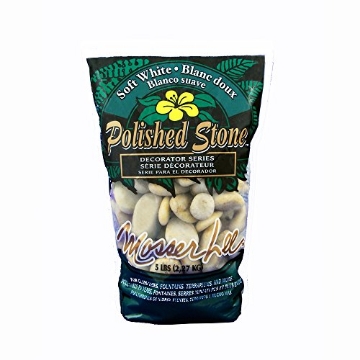 Picture of DELI INC ML1160 Mosser Lee ML1160 White Polished Stones Soil Cover, 5 lb. (EA)