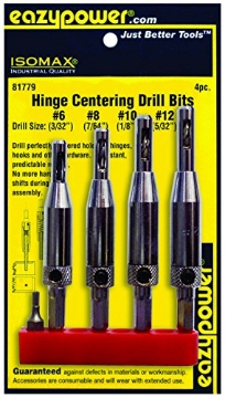 Picture of Eazy Power 81779 Eazypower 81779 Hinge Centering Drill Bits, 4-Pack (EA)