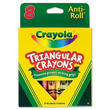 Picture of BINEYSMITH 52-4008 CRAYON;TRIANGULAR;AST;8/BX (BX)