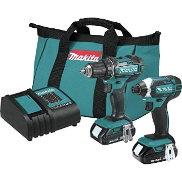 Picture of Makita CT225SYX Makita CT225SYX 18V LXT® Lithium-Ion Compact Cordless 2-Pc. Combo Kit (1.5Ah) (EA)