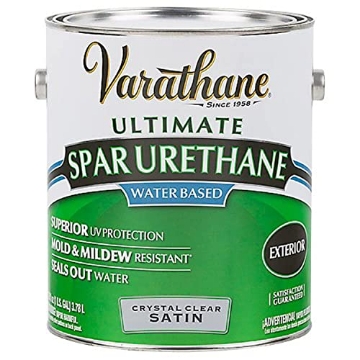 Picture of Varathane 250231 2-Pack of 1 gal Rust-Oleum Brands 250231 Clear Varathane, Diamond Water-Based Spar Urethane, Satin (PK-2-EA)
