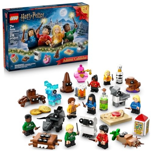 Picture of Lego 76456 Lego Harry Potter Advent Calendar 2025 Kids Toy - Holiday Countdown for Boys & Girls, 7+ - 24 Buildable Surprises, Including Harry, Draco & Luna Minifigures - Kids Gift Idea for Christmas - 76456 (EA)