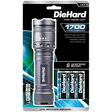 Picture of Dorcy 41-6123 DORCY INTERNATIONAL DIEHARD 1700 LUMEN FOCUSING FLASHLIGHT 41-6123 (EA)