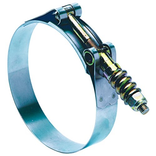 Picture of IDEAL(R) 300300356553 Ideal Tridon 3-9/16 in. 3-7/8 in. SAE 356 Hose Clamp Stainless Steel Band T-Bolt (EA)