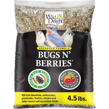 Picture of Wild Sales 367845 Wild Delight 099127 Bugs N' Berries Wild Bird Food, 4.5 lb (EA)