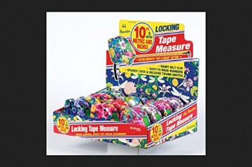 Picture of MAYHEW BESTWAY LLC 33776 Best Way Tools 10 ft. L x 12 in. W Floral Tape Measure Assorted 1 pk (PK-12-EA)