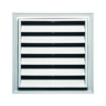 Picture of BUILDERS EDGE 120051212117 Builders Edge Square Vent 14.2" H X 14.2"W X 1.7" D 12" X 12" 44 Sq. In. Venting Area White (EA)