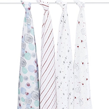 Picture of Unknown R102 Aden and Anais Swaddle Blanket in Adore-able (EA)