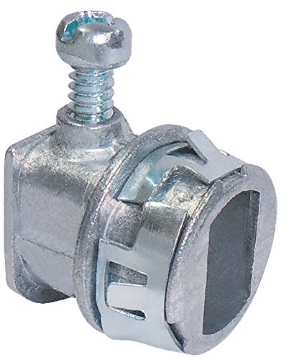 Picture of SIGMA ENGINEERED SOLUTIONS C-560 SIGMA ENGINEERED SOLUTIONS ProConnex C-560 Snap Lock AC/MC Connector 3/8" Silver, 25-Pack (EA)