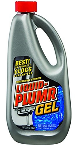 Picture of LIQUID-PLUMR 00243 Liquid-Plumr Full Clog Destroyer Liquid Clog Remover 32 oz. (PK-9-EA)