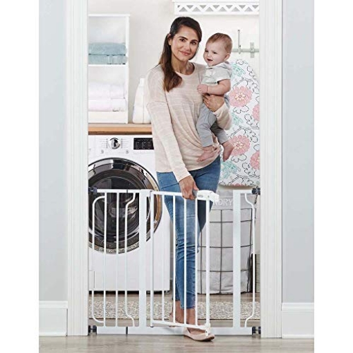 Picture of REGALO INTERNATIONAL LLC 1161 Regalo Extra Wide Walk Through Baby Gate, with Included Extension Kits (EA)